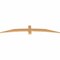 Ekena Millwork Bellingham Timber Gable Bracket, Western Red Cedar, 72"W x 12"H x 1 1/2"D x 3 1/2"F, 4/12 Pitch GBW072X12X0204BEL00SWR - alternate 2